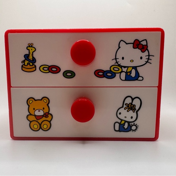 Hello Kitty Other Vintage Hello Kitty Sanrio Plastic Drawers